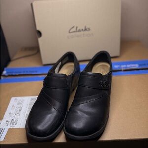 Clarks Collection Black Heels Ultimate Comfort Size 7.5 US / 5 UK Women